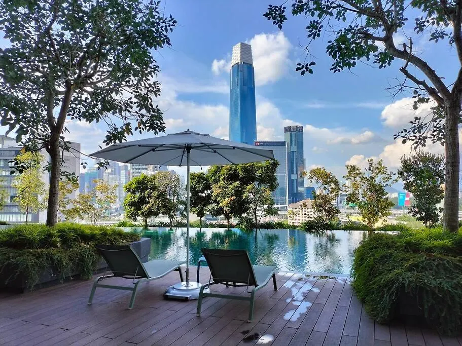 Luxury Residence Sky Garden Near Trx Mall 100Mbps 吉隆坡