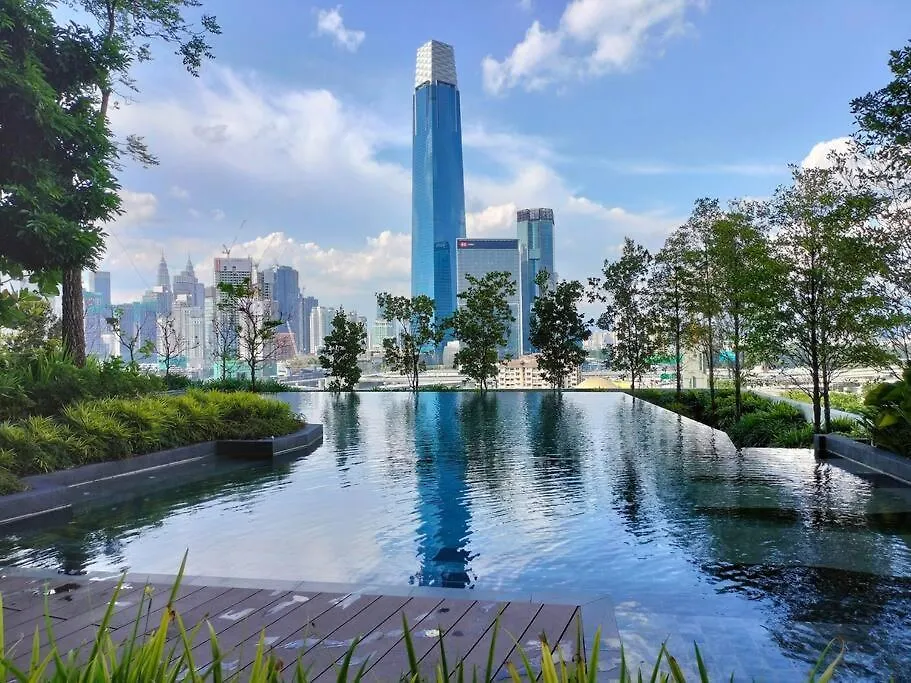 Luxury Residence Sky Garden Near Trx Mall 100Mbps 吉隆坡