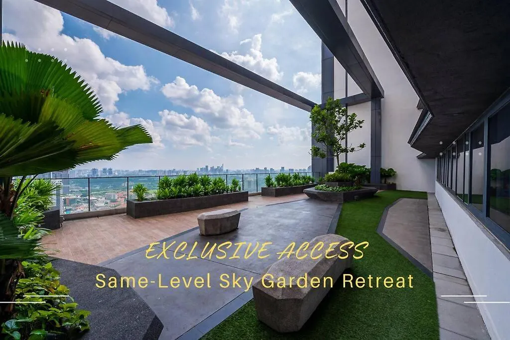公寓 Luxury Residence Sky Garden Near Trx Mall 100Mbps 吉隆坡