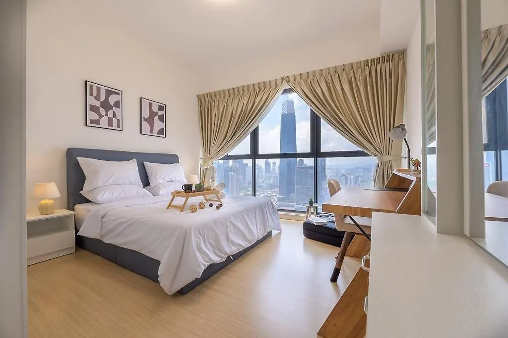 公寓 Luxury Residence Sky Garden Near Trx Mall 100Mbps 吉隆坡 马来西亚